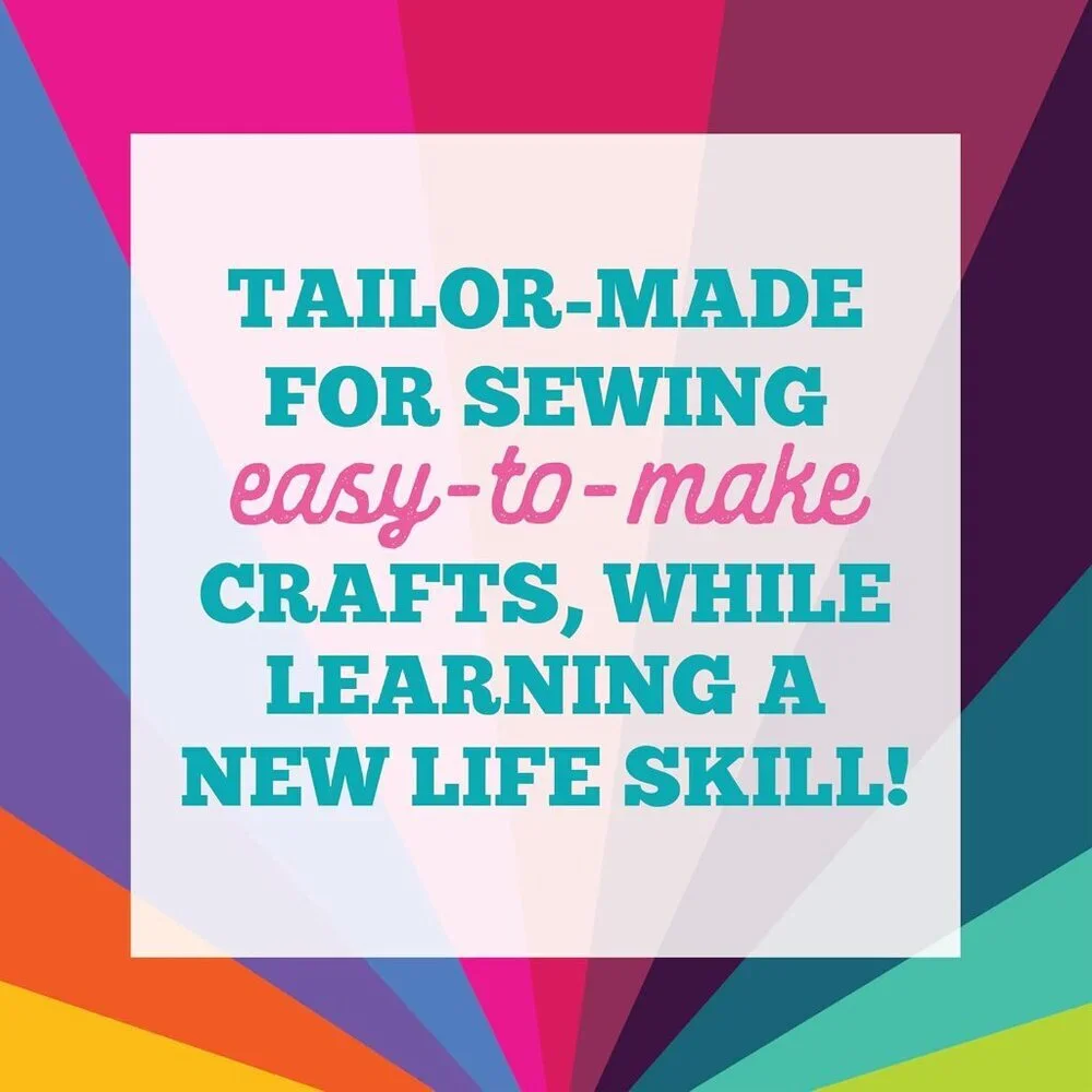 Let’s Learn to Sew – Mini Sewing Kit, Arts and Crafts, Art Supplies, Embroidery - Picture 3 of 6